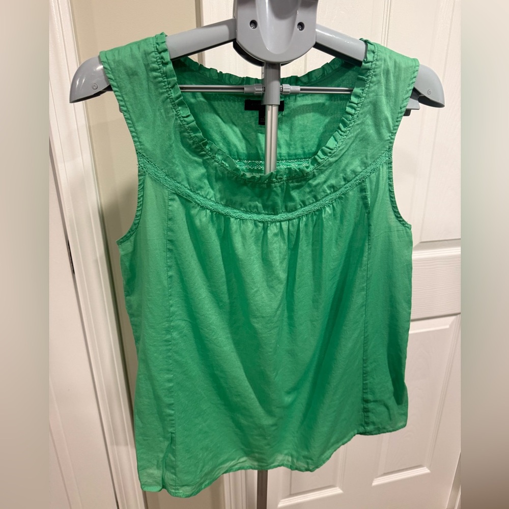 Banana Republic Green Sleeveless Top